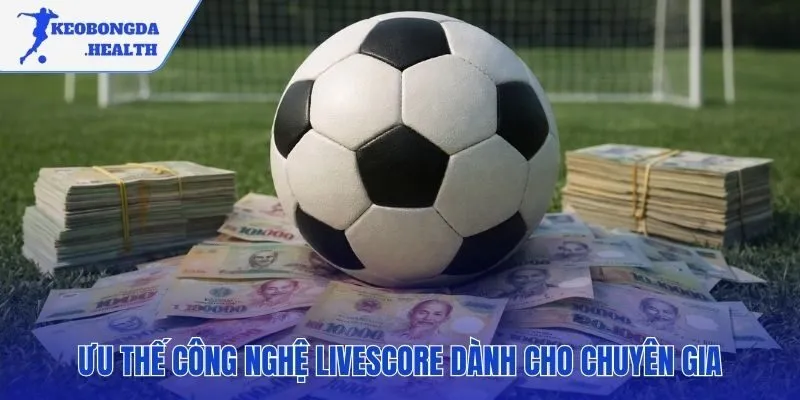 Công nghệ livescore vượt trội tạo lợi thế cạnh tranh